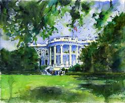 white-house-painting